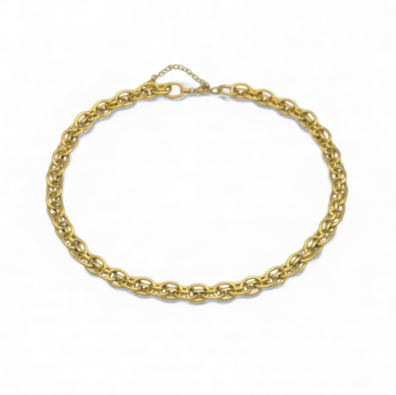 Gold Stainless Steel Chain Necklace for Women Gift Jewellery Box